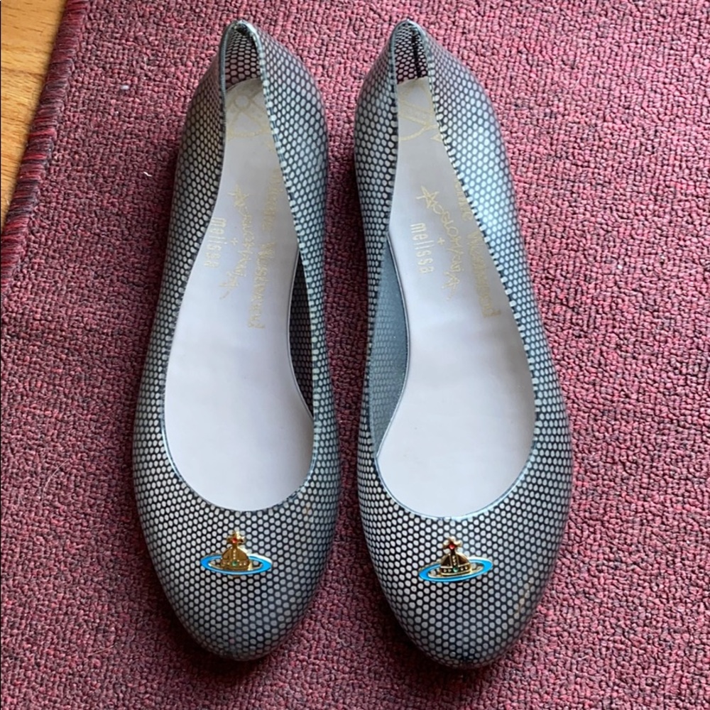 NWOT VIVIENNE WESTWOOD X MELISSA JELLY FLATS